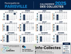 CALENDRIER DES COLLECTES