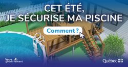 Je sécurise ma piscine