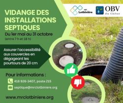 VIDANGE DES INSTALLATIONS SEPTIQUES